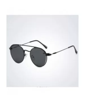 Polarized Sunglasses Glasses Driving - Black Black - CE1902WXUCH $10.55 Round