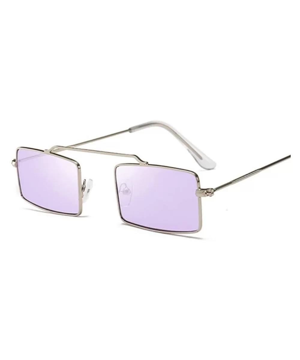 Polarizer Anti-UV Sunglasses Outdoor Sunglasses Sunglasses Square Sunglasses Women Shade UV400 - Purple - CS197Y9NTTG $24.02 ...