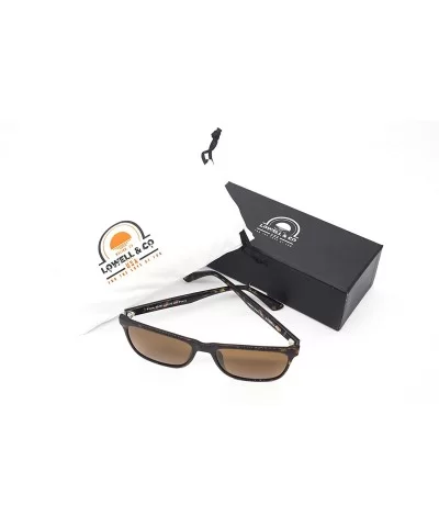 Lowell - Rebellion - Polarized Sunglasses for All - Tortiose - CF18G7E33ZZ $35.78 Wayfarer