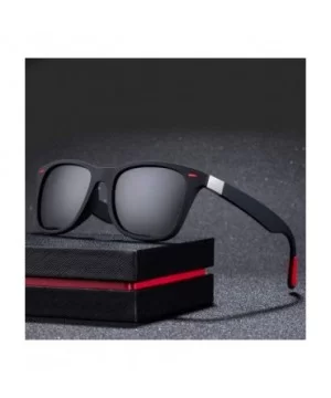 Polarized Sunglasses Men Women Driving Square Frame Sun Glasses Male Goggle - C2 - CW194NA8E0O $17.82 Goggle