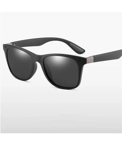 Polarized Sunglasses Men Women Driving Square Frame Sun Glasses Male Goggle - C2 - CW194NA8E0O $17.82 Goggle