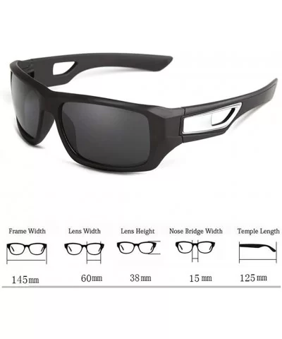 Glasses Anti Glare Polarized- Driving Over Glasses UV Wind -Protection Glare Reducing - B - C918AZHZSCU $6.01 Rectangular