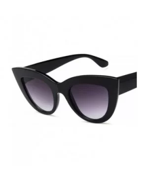 Cat Eye Sunglasses Women Retro Women Sun Glasses Female Lady Eyewear Oculos 4 - 8 - CW18XE0D25K $6.40 Oversized