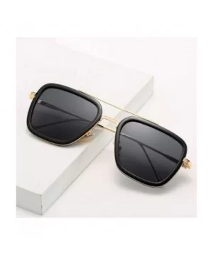 Luxury Fashion Flight Style Man Sunglasses Men Square Sun Glasses Oculos Retro Male 3 - C5 - CO198AHOMI2 $29.76 Goggle