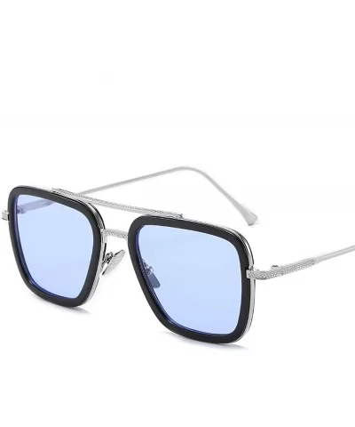 Luxury Fashion Flight Style Man Sunglasses Men Square Sun Glasses Oculos Retro Male 3 - C5 - CO198AHOMI2 $29.76 Goggle