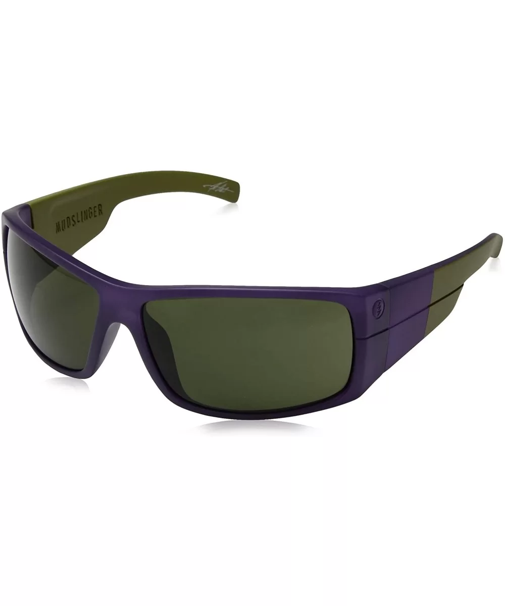 Visual Mudslinger Sunglasses - Purple Resin - CH11YK9SOCZ $31.52 Sport