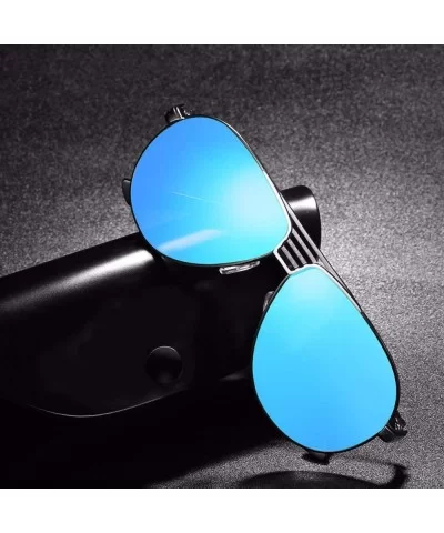 Sunglasses Polarizing sunglasses Metal sunglasses Driver's Sunglasses - E - C618QCC8887 $23.37 Aviator