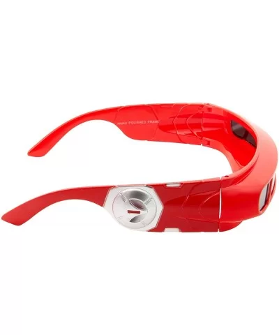 Futuristic Space Alien Costume Sunglasses Cyclops Shield Party Mirror Mono Lens - Red - Silver Mirror Lens - CH18YZK209X $6.9...