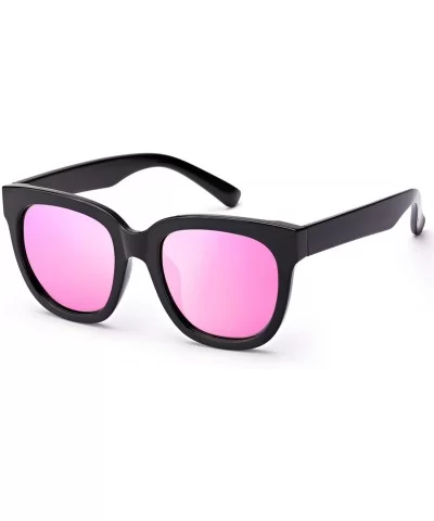 Oversized Polarized Sunglasses for Women Fashion Designer Sunglasses Eyewear for Outdoor-100% UV Protection - CK18TX3QZS5 $15...