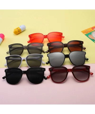 2019 New Children Baby Fashion Sunglasses Children's Rice Nails Girls Boys Oculos - Tea - CT197Y6RORX $11.56 Square