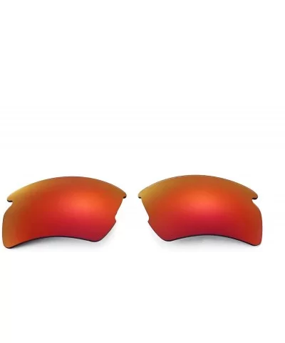 Polarized Fire Red + Ice Blue Replacement Lenses For Oakley Flak 2.0 XL - C8127YAM9BH $21.40 Sport