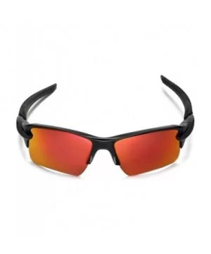 Polarized Fire Red + Ice Blue Replacement Lenses For Oakley Flak 2.0 XL - C8127YAM9BH $21.40 Sport