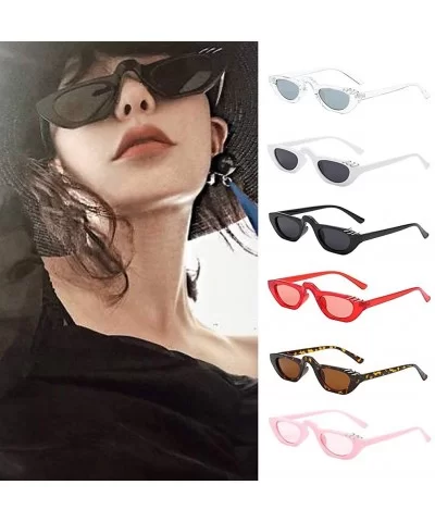 Women sunglasses polarized uv protection cat eyes small face retro vintage - F - C918SAZ4AC4 $4.98 Cat Eye