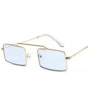 2019 Transparent Ocean Lens Sunglasses Women Luxury Sun Glasses Silver Purple - Goldblue - CD18Y3OCYCY $8.21 Oversized