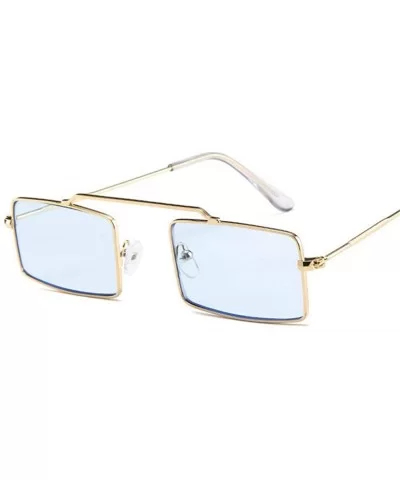 2019 Transparent Ocean Lens Sunglasses Women Luxury Sun Glasses Silver Purple - Goldblue - CD18Y3OCYCY $8.21 Oversized