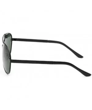 Changing Polarized Sunglasses Outdoor Driving - Black Frame Dark Green - CQ190SY48Q7 $6.58 Rectangular