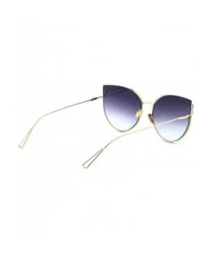 Sunglasses through the cat eyes new sunglasses- fashion trend retro glasses - D - CE18S5QEKGI $39.13 Aviator