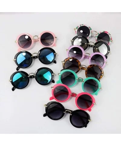 2019 New Pattern Baby Girls Sunglasses Er UV400 Protection Boys Metal Rimmed Cool Goggles - Xxx10-6 - C4199CKKZ6W $18.07 Square