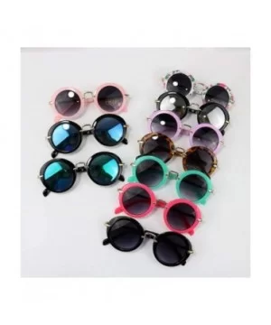 2019 New Pattern Baby Girls Sunglasses Er UV400 Protection Boys Metal Rimmed Cool Goggles - Xxx10-6 - C4199CKKZ6W $18.07 Square