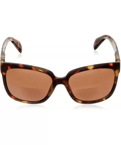 Women's Palmetto Square Hideaway Bifocal Sunglasses - Tortoise - 56 mm 1 - CG189SWCSHY $15.96 Square