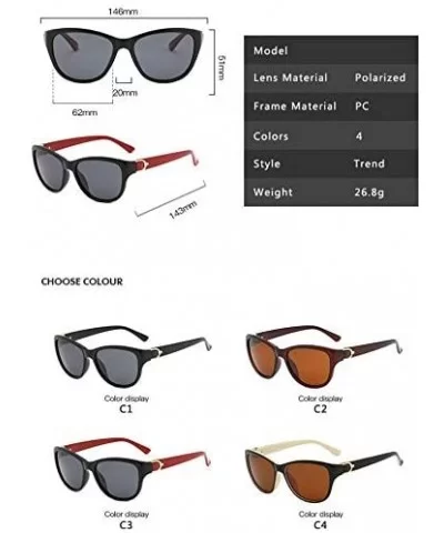 Luxury Brand Design Cat Eye Polarized Sunglasses Men Women Lady Elegant Sun Glasses Female Driving Eyewear-C1 - C8199226IC2 $...