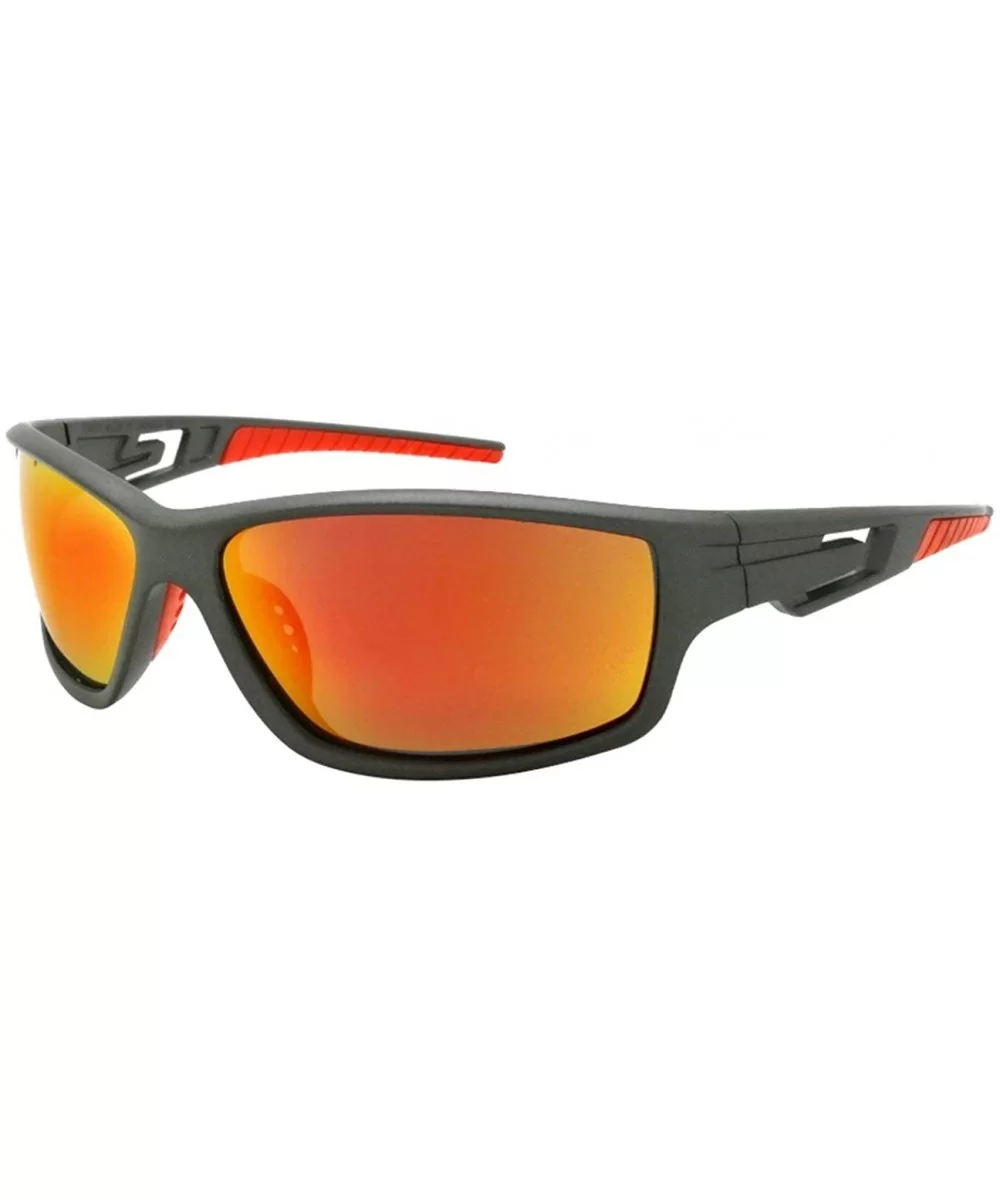 Polarized Sports Wrap Sunglasses for Men Women 100% UV Protection 570052MT - CV1834EWT37 $8.97 Sport