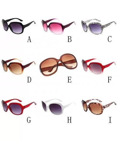 Hot Sale! Women Vintage Sunglasses-Retro Round Glasses Fashion Ladies Summer Party Beach Eyewear - D - CJ18QURI49N $6.42 Round