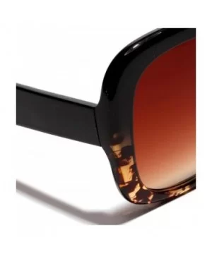 2019 new trend big frame square fashion trend hip hop club brand designer luxury sunglasses UV400 - Leopard&tea - CR18NKECEGW...