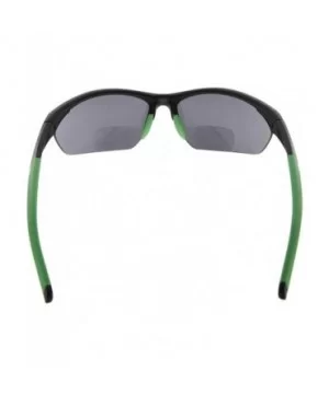 Retro Mens Womens Sports Half-Rimless Bifocal Sunglasses Black Frame/Green Arm+1.75 - Black Frame/Green Arm - CE189X5NR8L $15...