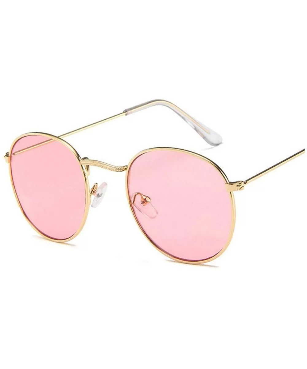 Fashion Oval Sunglasses Women Designe Small Metal Frame Steampunk Retro Sun Glasses Oculos De Sol UV400 - CY197A2WHUH $19.46 ...