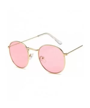 Fashion Oval Sunglasses Women Designe Small Metal Frame Steampunk Retro Sun Glasses Oculos De Sol UV400 - CY197A2WHUH $19.46 ...