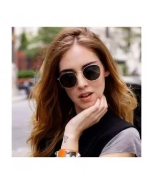 Fashion Oval Sunglasses Women Designe Small Metal Frame Steampunk Retro Sun Glasses Oculos De Sol UV400 - CY197A2WHUH $19.46 ...