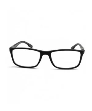 Soft Matte Black w/ 2 Tone Reading Glasses Spring Hinge 0.74 Oz - Z1 Matte Black Matte Blue - C418SZRLXWA $11.80 Rectangular