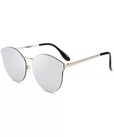 Women Men New Retro Fashion Shades Sunglasses Integrated UV Glasses - F - CA18SNHXXLZ $4.80 Wrap