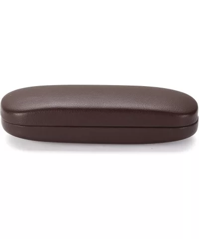 Glasses Case - Medium Size - Fits Most Glasses and Sunglasses Case - Brown - CG12N5MEHUD $5.35 Aviator