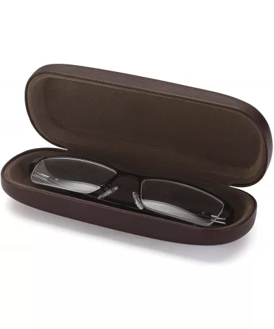 Glasses Case - Medium Size - Fits Most Glasses and Sunglasses Case - Brown - CG12N5MEHUD $5.35 Aviator