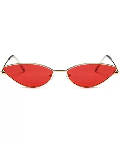 Cute Sexy Cat Eye Sunglasses Women Retro Small Black Red Pink Cateye Sun Glasses Female Vintage Shades For - C9197A2ENLZ $16....