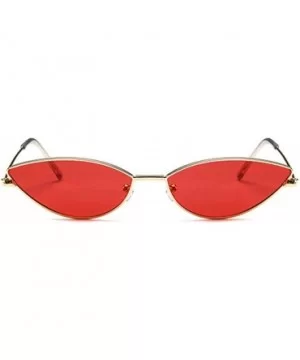 Cute Sexy Cat Eye Sunglasses Women Retro Small Black Red Pink Cateye Sun Glasses Female Vintage Shades For - C9197A2ENLZ $16....