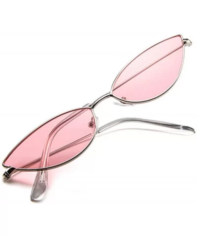 Cute Sexy Cat Eye Sunglasses Women Retro Small Black Red Pink Cateye Sun Glasses Female Vintage Shades For - C9197A2ENLZ $16....