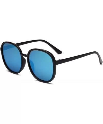 Fashion Luxury Mirror Big Round Sunglasses Men Women Retro Metal Lady Vintage Frame Square Sun Glasses - 6 - C4198ZWGR0T $37....