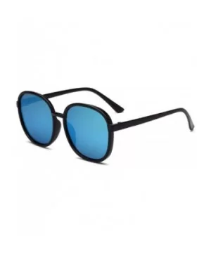 Fashion Luxury Mirror Big Round Sunglasses Men Women Retro Metal Lady Vintage Frame Square Sun Glasses - 6 - C4198ZWGR0T $37....