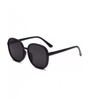 Fashion Luxury Mirror Big Round Sunglasses Men Women Retro Metal Lady Vintage Frame Square Sun Glasses - 6 - C4198ZWGR0T $37....