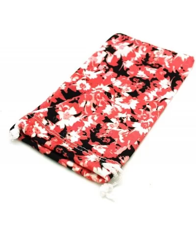 Micro Fiber Soft Pouches for Sunglasses Eyeglasses Reading Glasses - Pink Floral - CS189ZINU20 $6.42 Rectangular