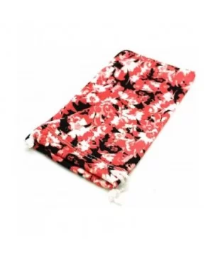 Micro Fiber Soft Pouches for Sunglasses Eyeglasses Reading Glasses - Pink Floral - CS189ZINU20 $6.42 Rectangular