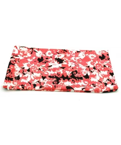 Micro Fiber Soft Pouches for Sunglasses Eyeglasses Reading Glasses - Pink Floral - CS189ZINU20 $6.42 Rectangular