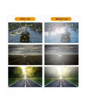 Night Vision Driving Glasses - Anti Glare Yellow Lens Safety Sun Glasses For Women& Men Stylish - Inky/Yellow - C118IO4LN38 $...