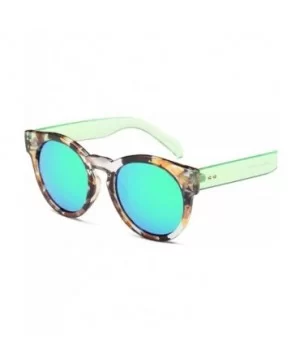 Luxury Sunglasses Women Brand Designer Steampunk Vintage Hip Hop Glasses 996995Y - Green - C8185RHKZGQ $10.52 Oversized