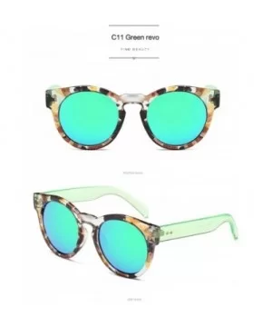 Luxury Sunglasses Women Brand Designer Steampunk Vintage Hip Hop Glasses 996995Y - Green - C8185RHKZGQ $10.52 Oversized