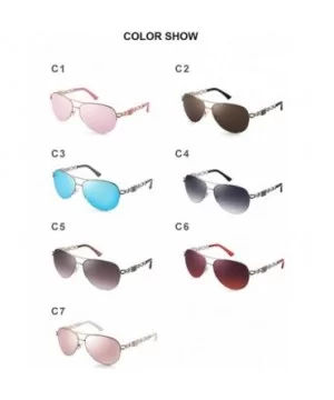 sunglasses ladies aviator fashion protection - CI199N735YH $18.58 Aviator