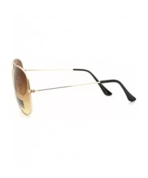 Gold Aviator Sunglasses Women's Classic Thin Metal Aviators - Gold - CU11P6DBIH7 $8.87 Aviator